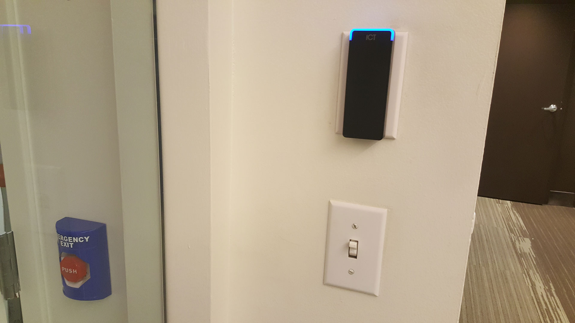 Door access control setup…